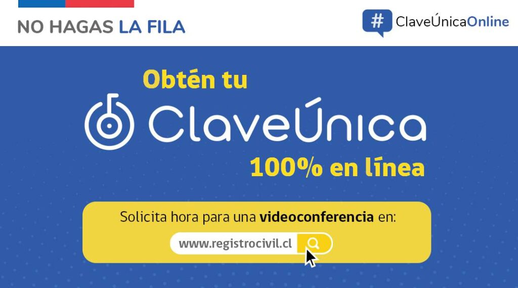 como agendar una hora en el registro civil para obtener la clave unica