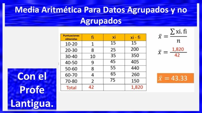 Como Calcular La Media De Un Conjunto De Datos notarias-chile.cl