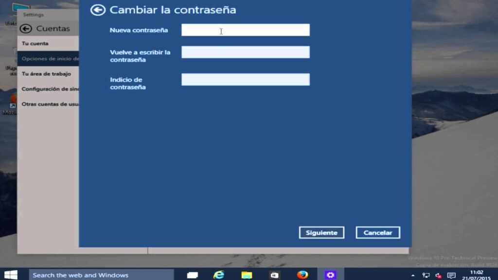 Cómo cambiar la clave de mi PC en Windows 10 1 como cambiar la clave de mi pc en windows 10