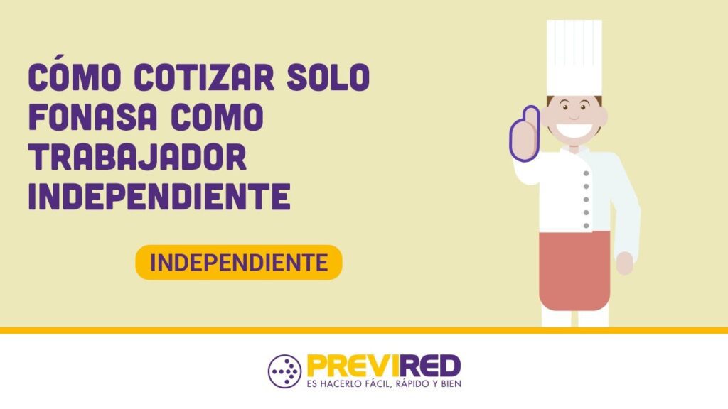 como cotizar como independiente en afp y fonasa en chile