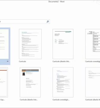 como crear un curriculum vitae para rellenar en word
