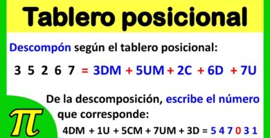 como descomponer numeros segun su valor posicional