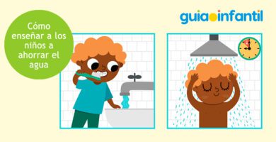 como ensenar a los ninos a cuidar el agua con dibujos a color