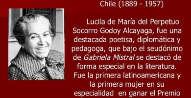 como es la biografia de gabriela mistral resumida para ninos