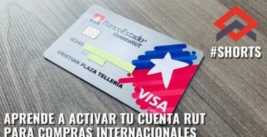 como hacer compras internacionales con cuenta rut en chile