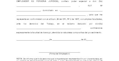 como hacer un poder para autorizar a otra persona en chile