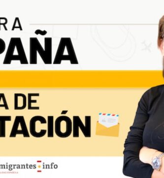 como hacer una carta de invitacion para espana desde chile