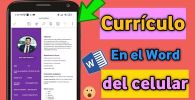 como hacer una hoja de vida en el celular paso a paso