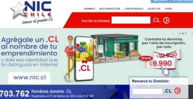 como ingresar a mi pagina en el portal de sitios chilenos