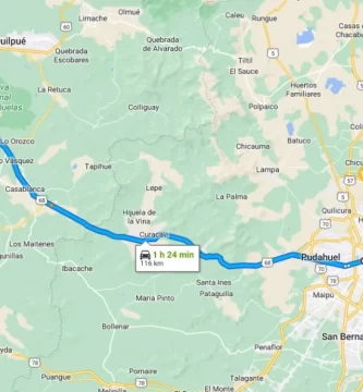 como llegar a vina del mar desde santiago