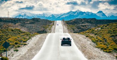 como llegar de santiago a bariloche en auto y cuantos kilometros son