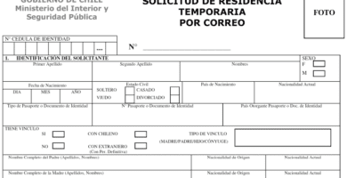 como llenar una solicitud de visa dependiente en chile