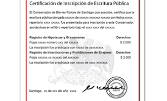 como obtener copia de escritura de propiedad en chile