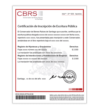 como obtener copia de escritura de propiedad en chile