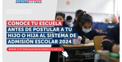 como postular a mi hijo a un colegio en chile