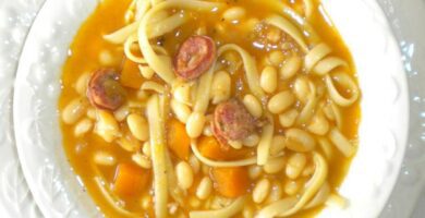 como preparar porotos con riendas paso a paso