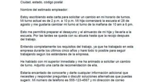 Cómo redactar una carta para solicitar cambio de jornada escolar como-redactar-una-carta-para-solicitar-cambio-de-jornada-escolar