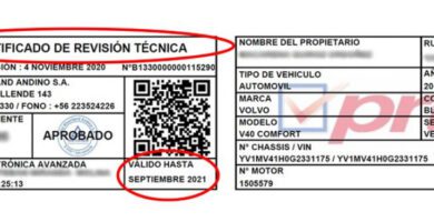 como saber si tengo la revision tecnica al dia en chile
