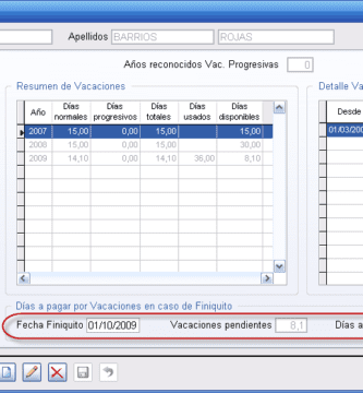 como se calcula el finiquito si estuve con licencia en chile