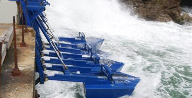 como se genera energia a partir de las olas del mar