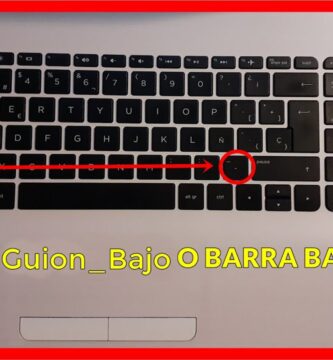 como se pone el guion bajo en el teclado de una pc