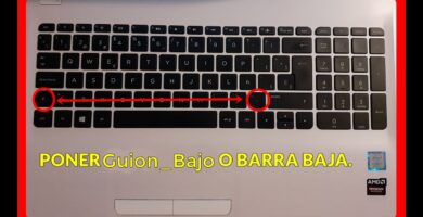 como se pone el guion bajo en el teclado de una pc