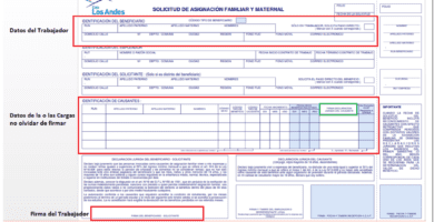 como solicitar la asignacion familiar y maternal en caja los andes