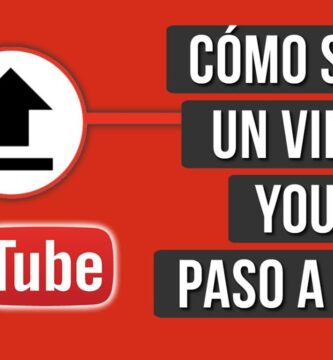 como subir un video a youtube paso a paso