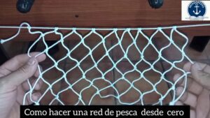 Cómo tejer una red para pescar paso a paso como-tejer-una-red-para-pescar-paso-a-paso