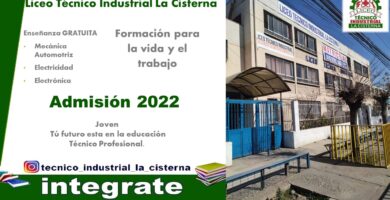 cuales son los programas del colegio tecnico profesional san ramon la cisterna