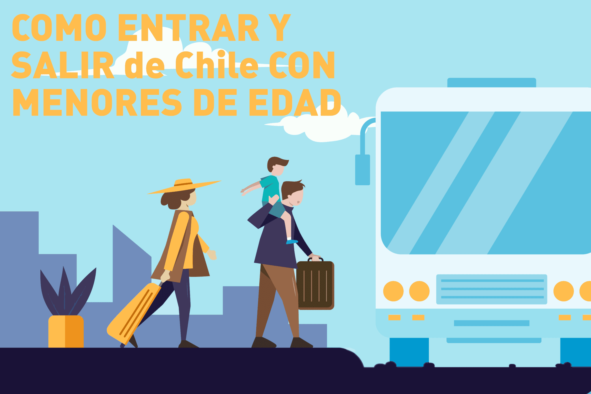 Cuáles son los requisitos para viajar con menores de edad en Chile