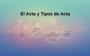 ¿Cuáles son los tipos de actas? cuales-son-los-tipos-de-actas