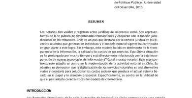¿Cuándo se crearon las notarias en Chile? 23 cuando se crearon las notarias en chile