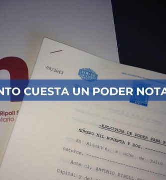 cuanto cuesta un poder notarial 2024