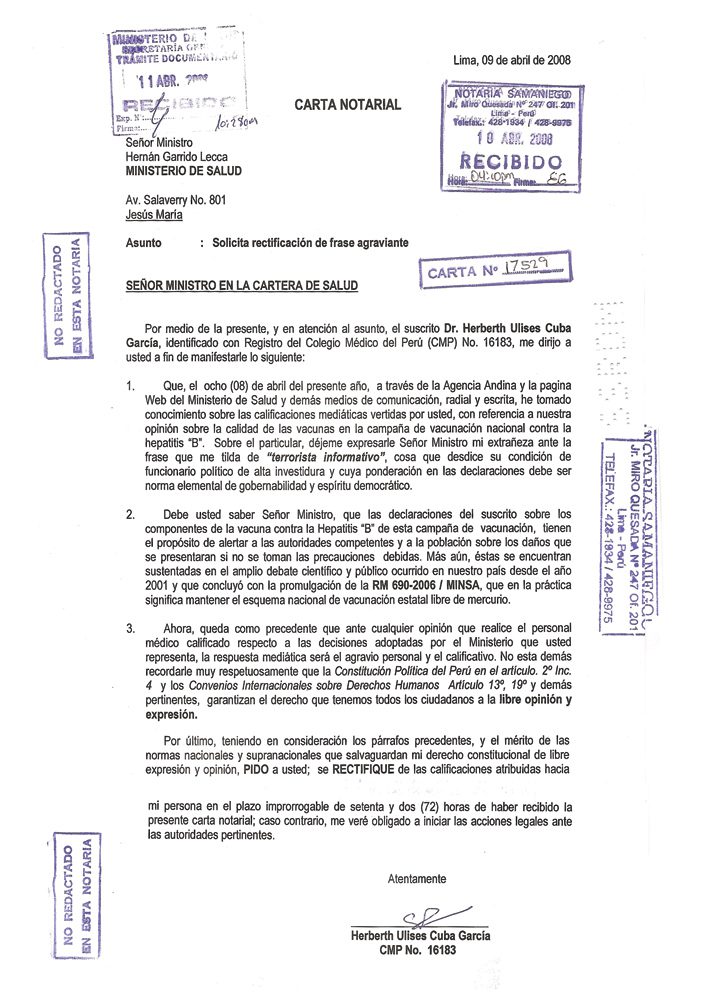 ¿Cuánto cuesta una carta notarial en Lima? 1 cuanto cuesta una carta notarial en lima