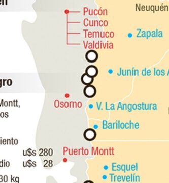 cuantos kilometros de frontera tiene argentina con chile