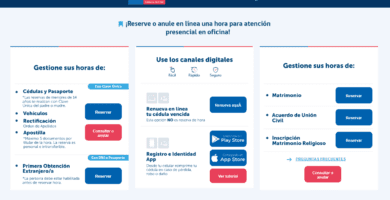 de quien depende el registro civil en chile