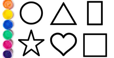 donde encontrar circulos cuadrados y triangulos para pintar