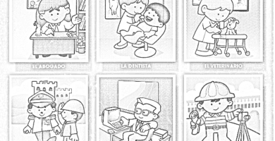 donde encontrar dibujos de instituciones de mi comunidad para colorear