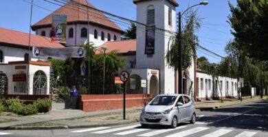donde se encuentra la iglesia del buen pastor en los angeles chile