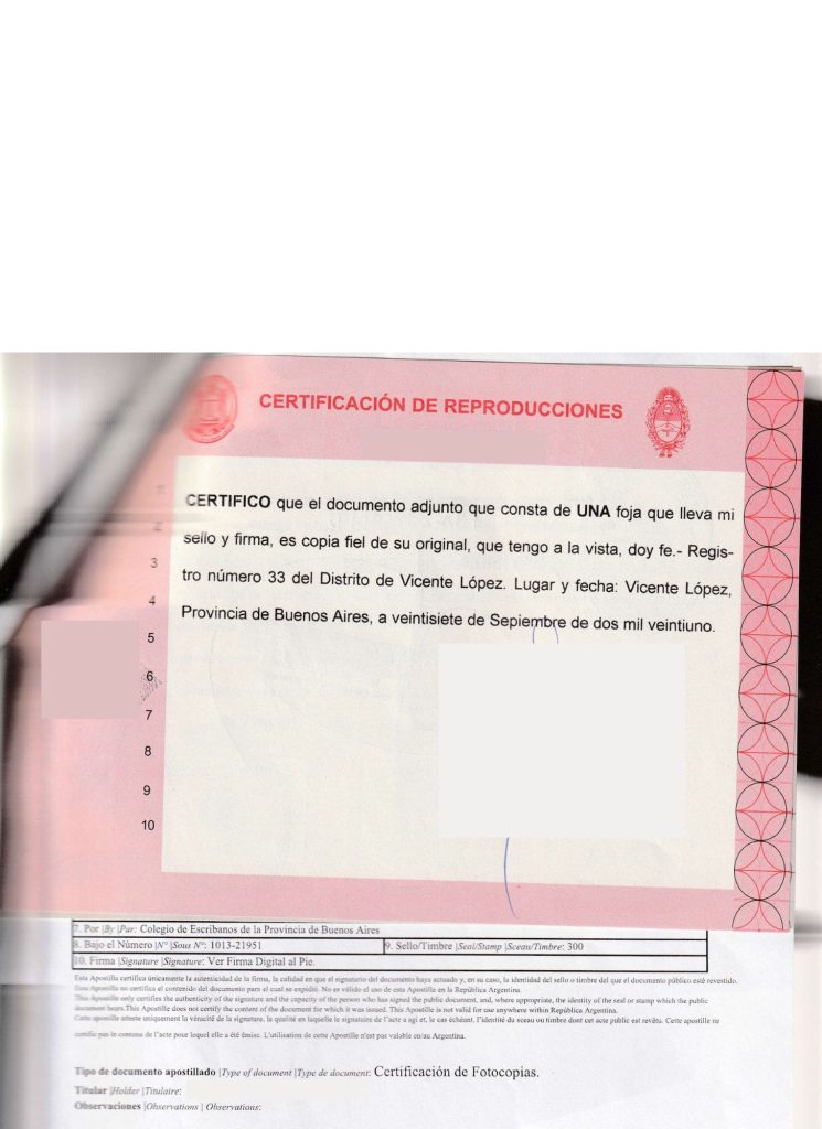 donde se legaliza el dni