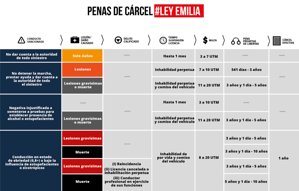 Cuándo se aplica la Ley Emilia en Chile: Normas y circunstancias 1 ley emilia