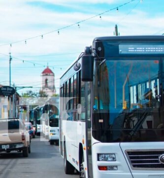 llegada buses