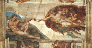 Qué es "La Creación de Adán" de Miguel Ángel en la Capilla Sixtina miguel-angel