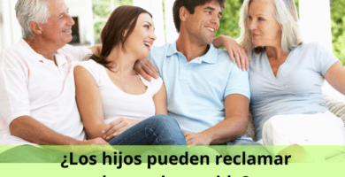 pueden los hijos reclamar herencia en vida en chile