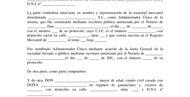 que contratos deben ser ante notario