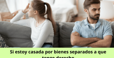 que derechos tengo si estoy casada por bienes separados en chile