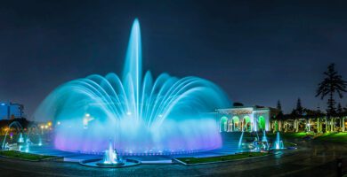 que es el circuito magico del agua y donde queda