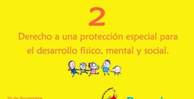 que es el derecho a una proteccion especial para el desarrollo fisico y mental