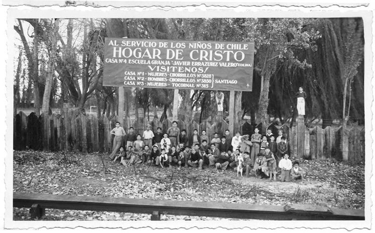 que es el hogar de cristo fundado por el padre hurtado